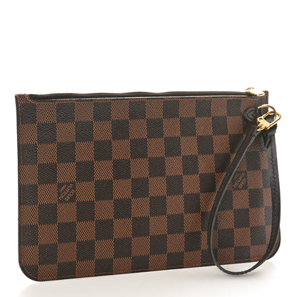 Louis Vuitton Damier Ebene Neverfull MM GM Pochette 3 of 8