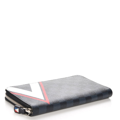 Louis Vuitton Damier Cobalt Latitude America's Cup Regatta Zippy Organizer Wallet 4 of 8