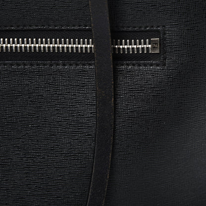 Fendi Vitello Elite Cuoio Monster Buggies Medium Roll Tote Black Multicolor Blue Cobalto 16 of 22