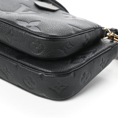Louis Vuitton Empreinte Monogram Giant Multi Pochette Accessories Black 9 of 9