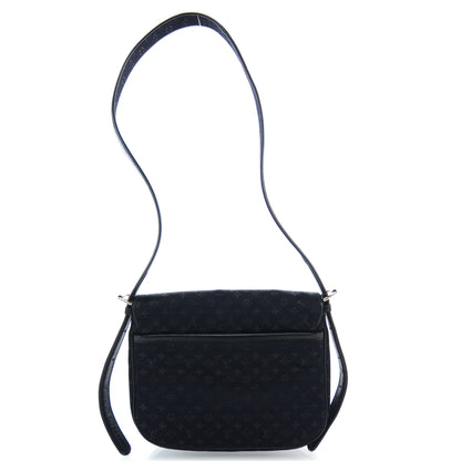 Louis Vuitton Satin Mini Monogram Conte De Fees Patchwork Musette Black 3 of 7