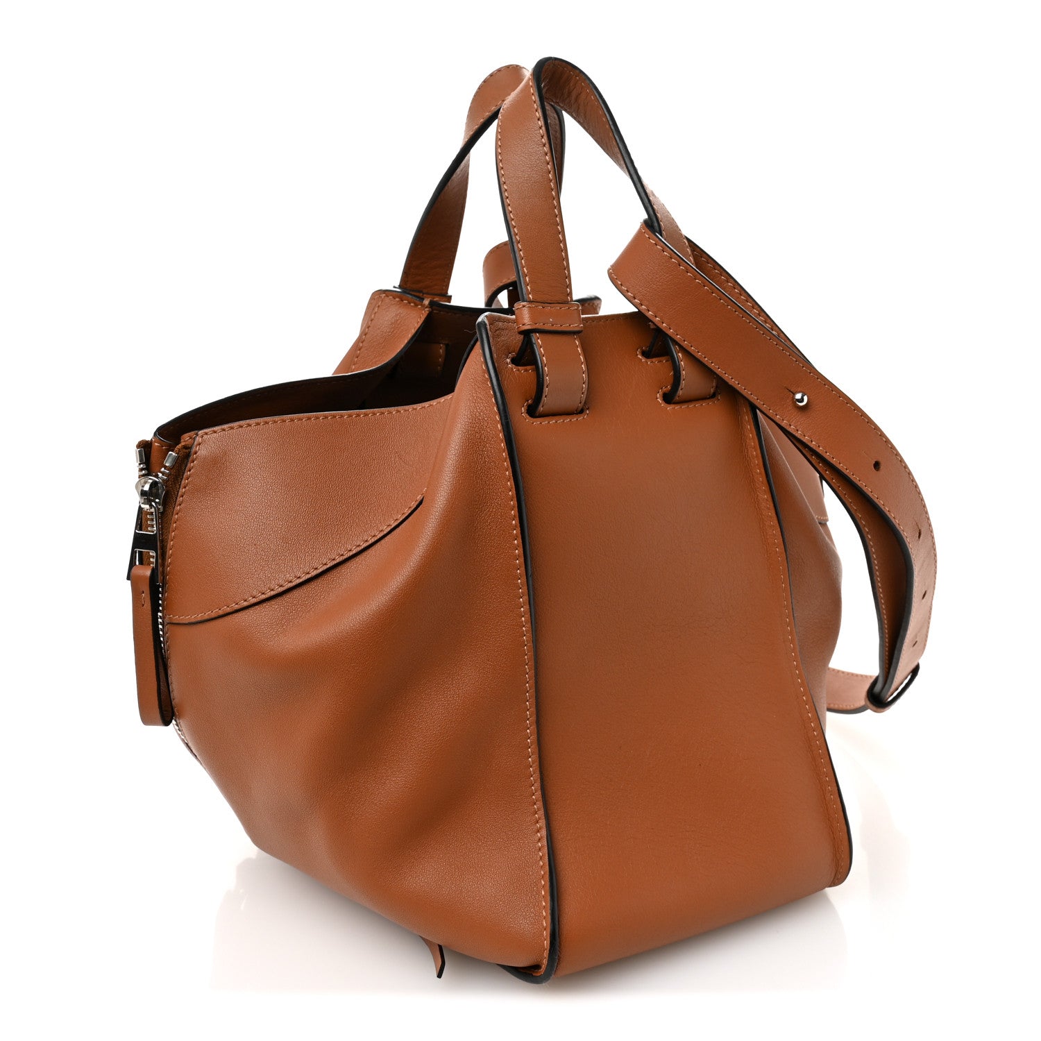 Loewe Calfskin Small Hammock Shoulder Bag Tan 3 of 10