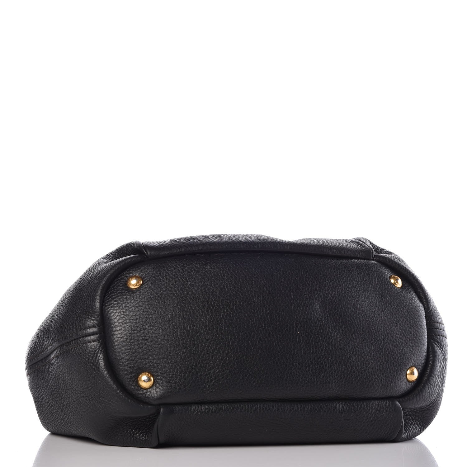 Prada Vitello Daino Tote Black 5 of 16