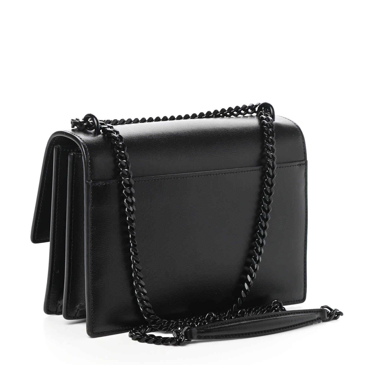Saint Laurent Calfskin Medium Monogram Sunset Black 3 of 9