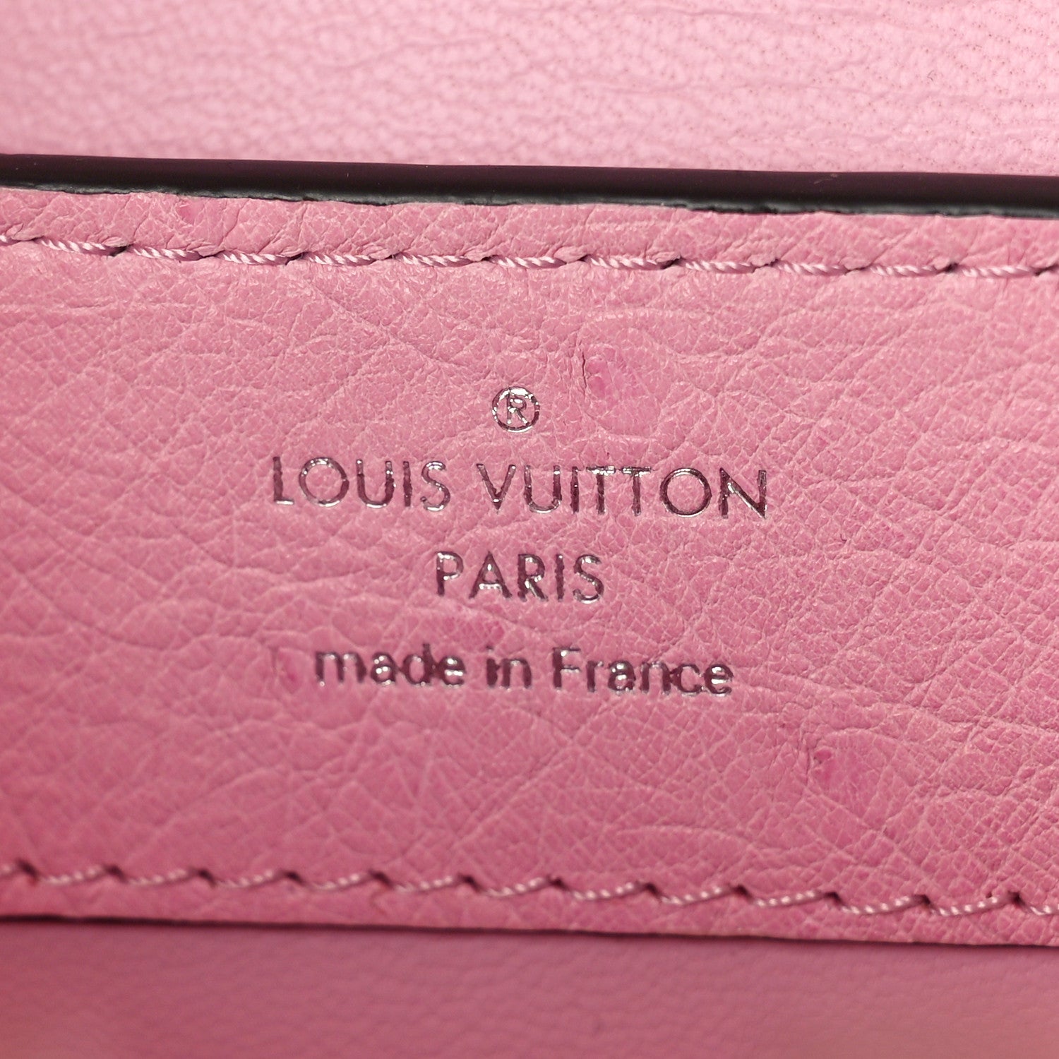 Louis Vuitton Ostrich Capucines Mini Pink 6 of 9