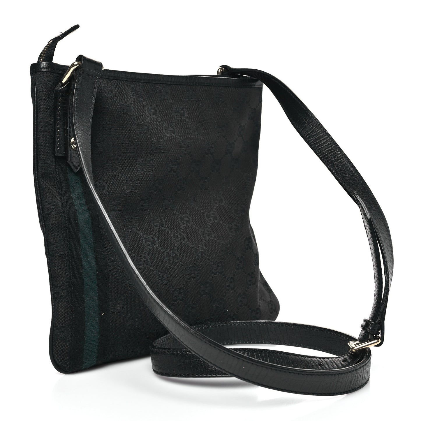 Monogram Web Jolicoeur Charms Messenger Bag Black