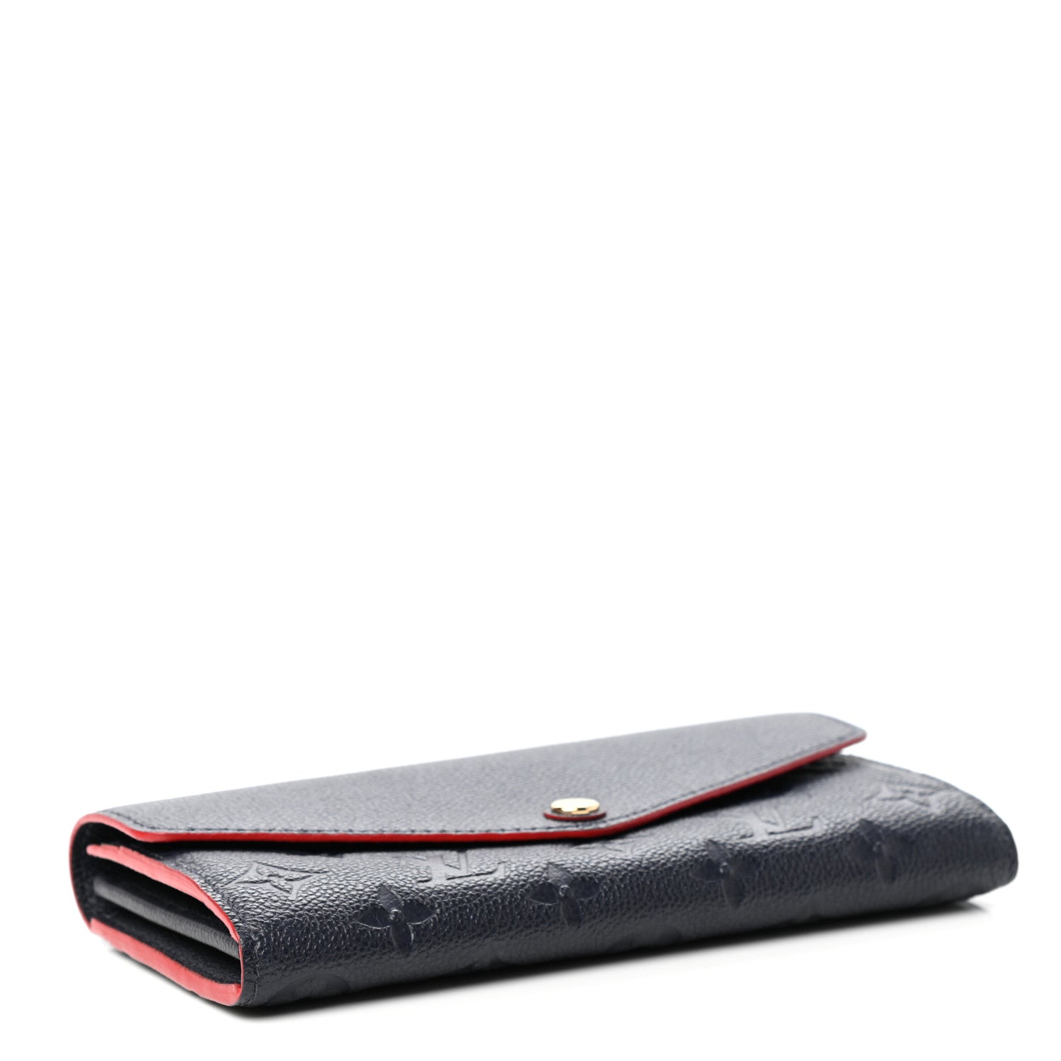 Louis Vuitton Empreinte Sarah Wallet NM Marine Rouge 4 of 7