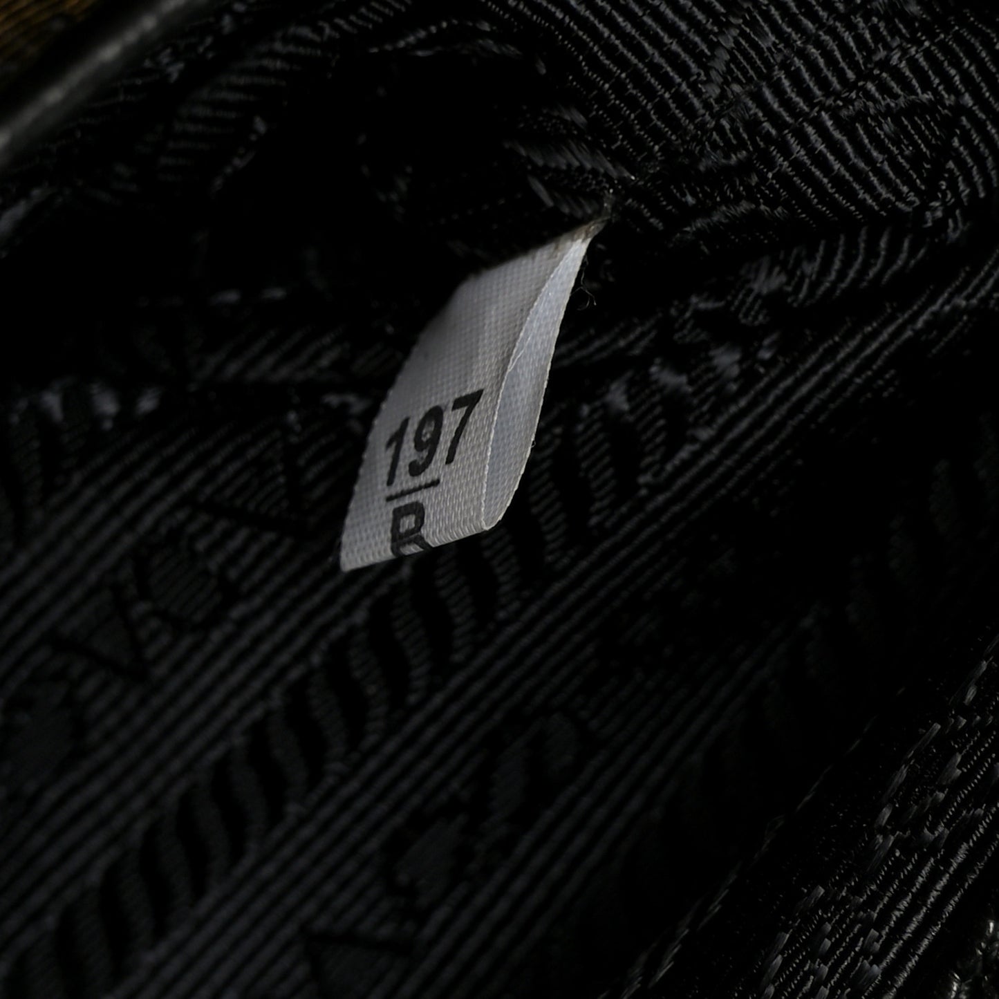 Tessuto Nylon Gaufre Small Tote Black