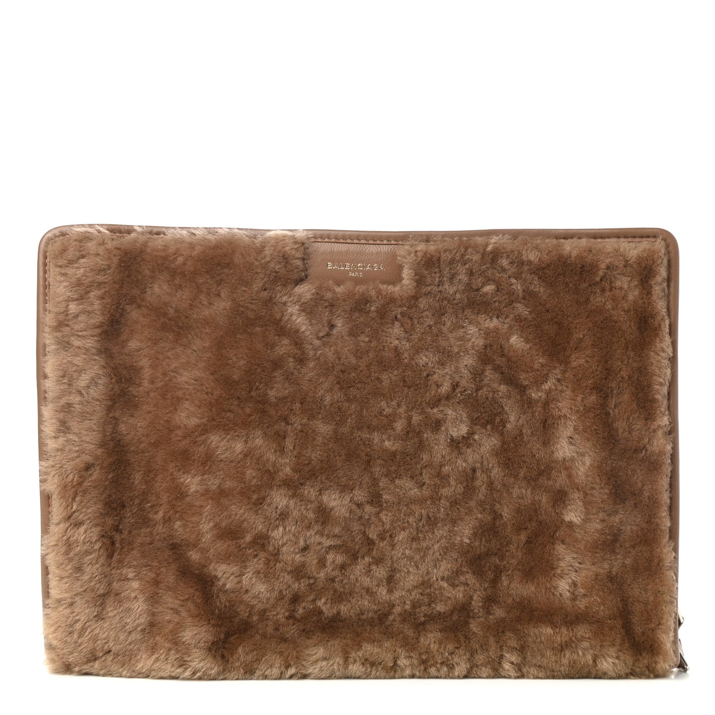 Shearling Bazar Pouch Beige