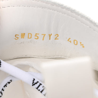 Valentino Garavani Patent Calfskin Womens Giggies Low Top Sneakers 40.5 White 8 of 9