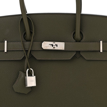 Hermes Togo Birkin 35 Vert Veronese 8 of 10