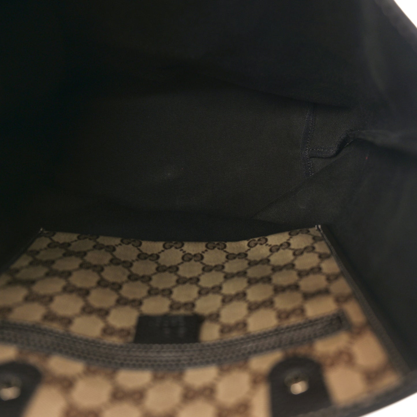 Crystal Monogram Joy Tote Dark Brown