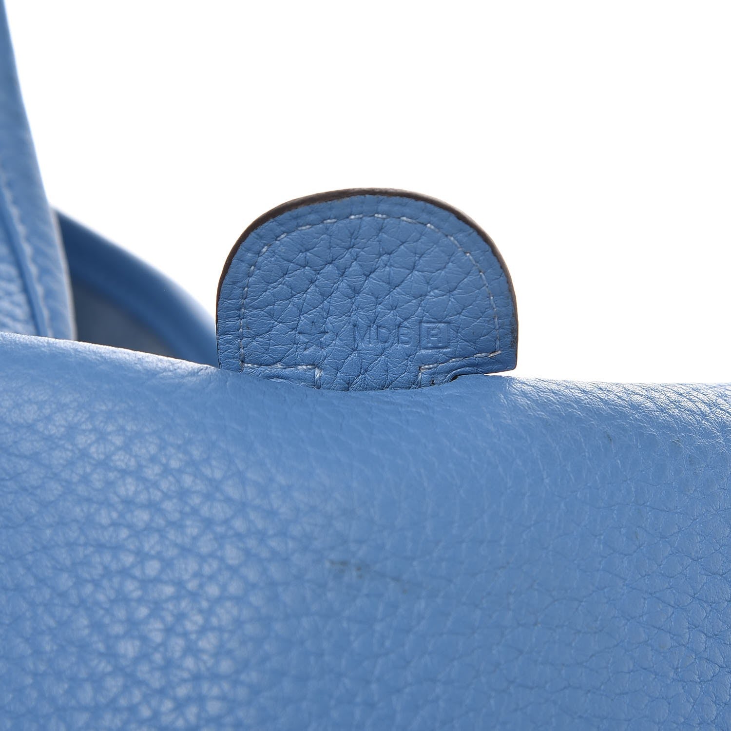 Hermes Taurillon Clemence Evelyne III GM Bleu Paradis 6 of 9