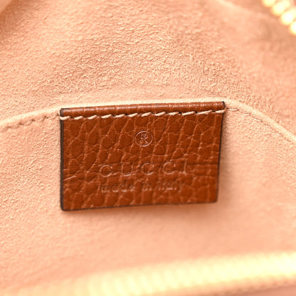 Gucci New Denim GG Monogram Dollar Calfskin Mini Ophidia Shoulder Bag Blue Tea Cuir Epilog 8 of 10