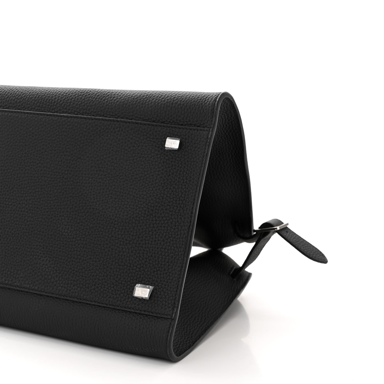 The Row Matte Grained Calfskin Soft Margaux 15 Black 9 of 9