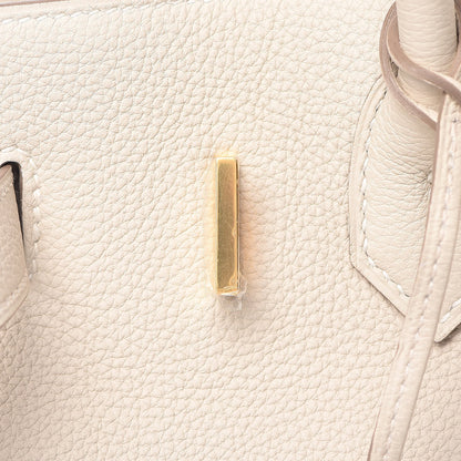 Hermes Togo Birkin 30 Craie 26 of 38