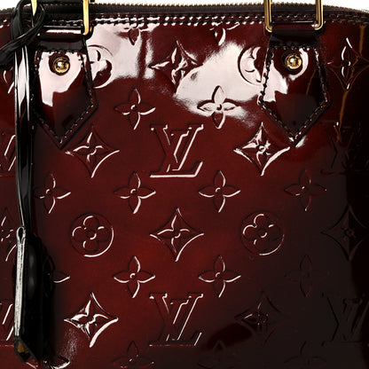 Louis Vuitton Vernis Alma PM Amarante 7 of 9