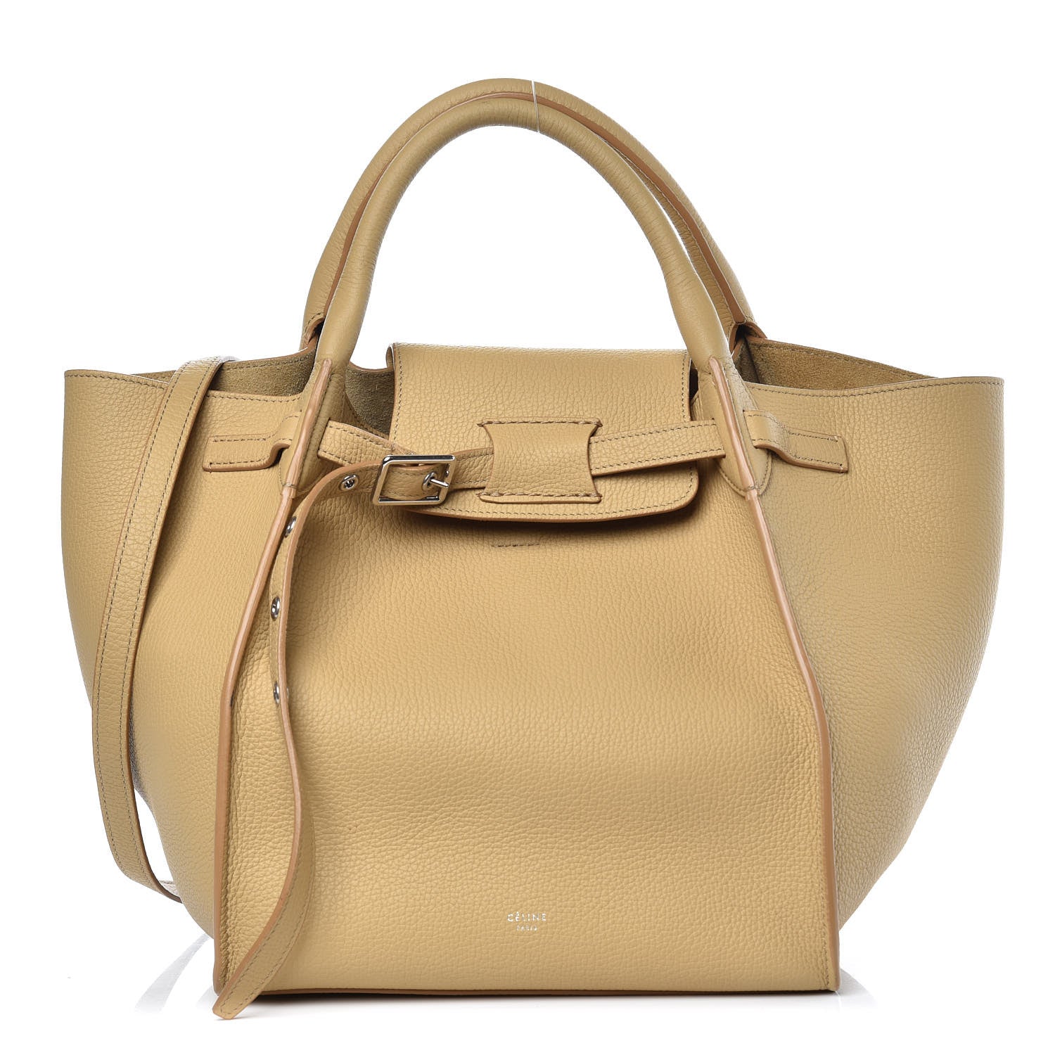 Celine Supple Grained Calfskin Small Big Bag Sand 1 of 14