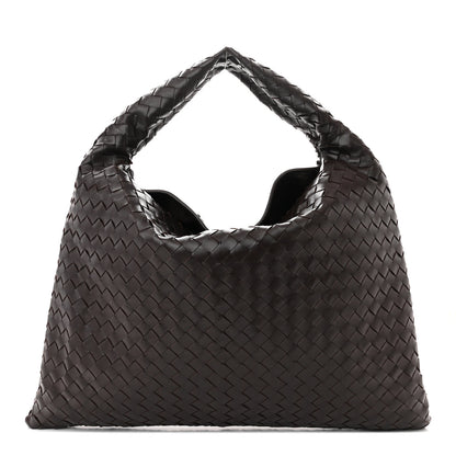 Bottega Veneta Calfskin Intrecciato Large Hop Ebano 1 of 11