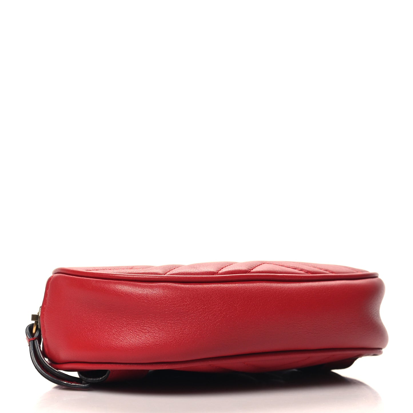 Calfskin Matelasse GG Marmont Belt Bag 85 34 Hibiscus Red