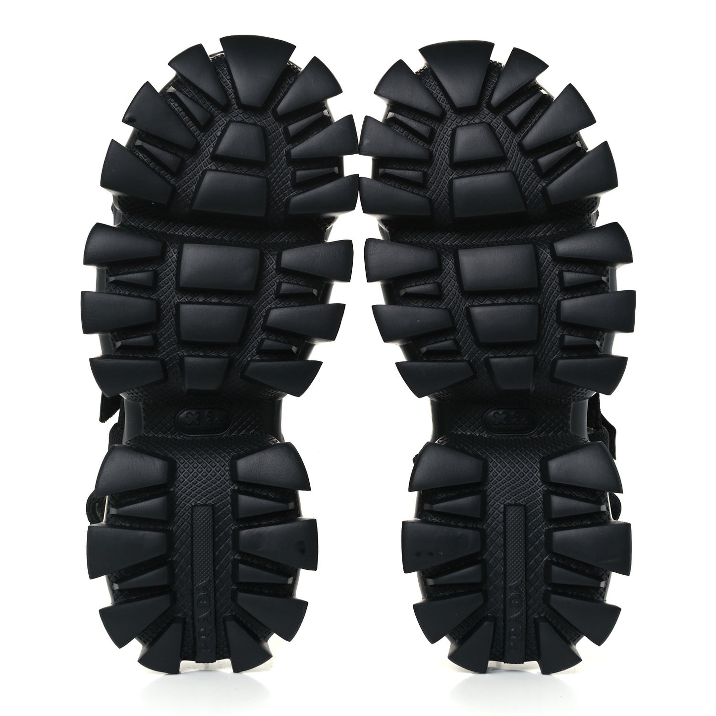 Rubber Nylon Velcro Womens Cloudbust Thunder 50mm Sandals 39.5 Black