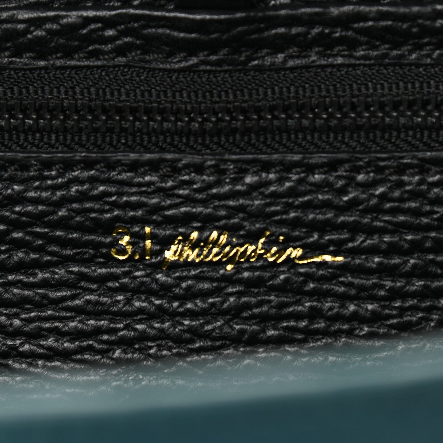 3.1 Phillip Lim Textured Calfskin Colorblock Large Pashli Satchel Dark Teal 5 of 10
