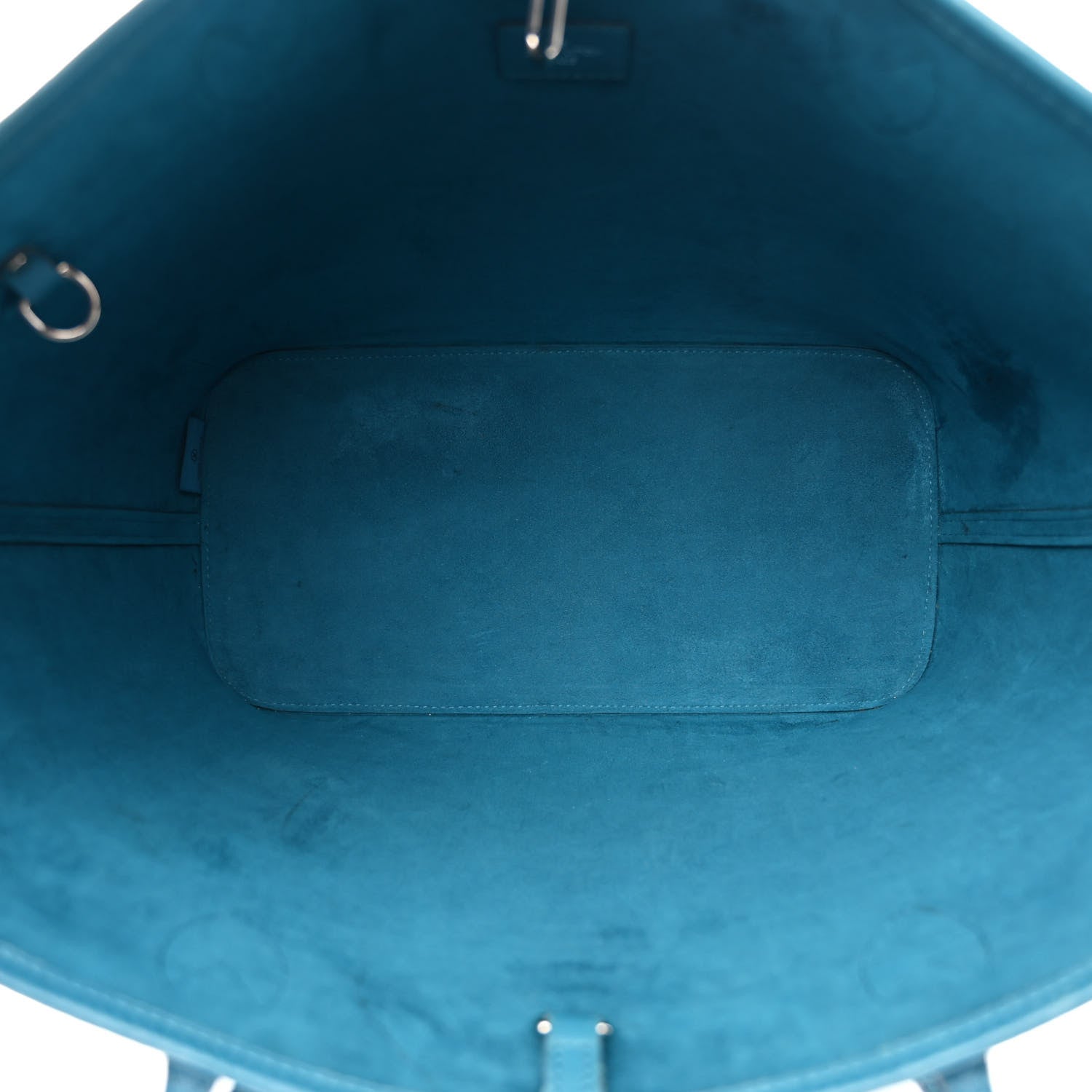 Louis Vuitton Epi Neverfull MM Cyan 6 of 14