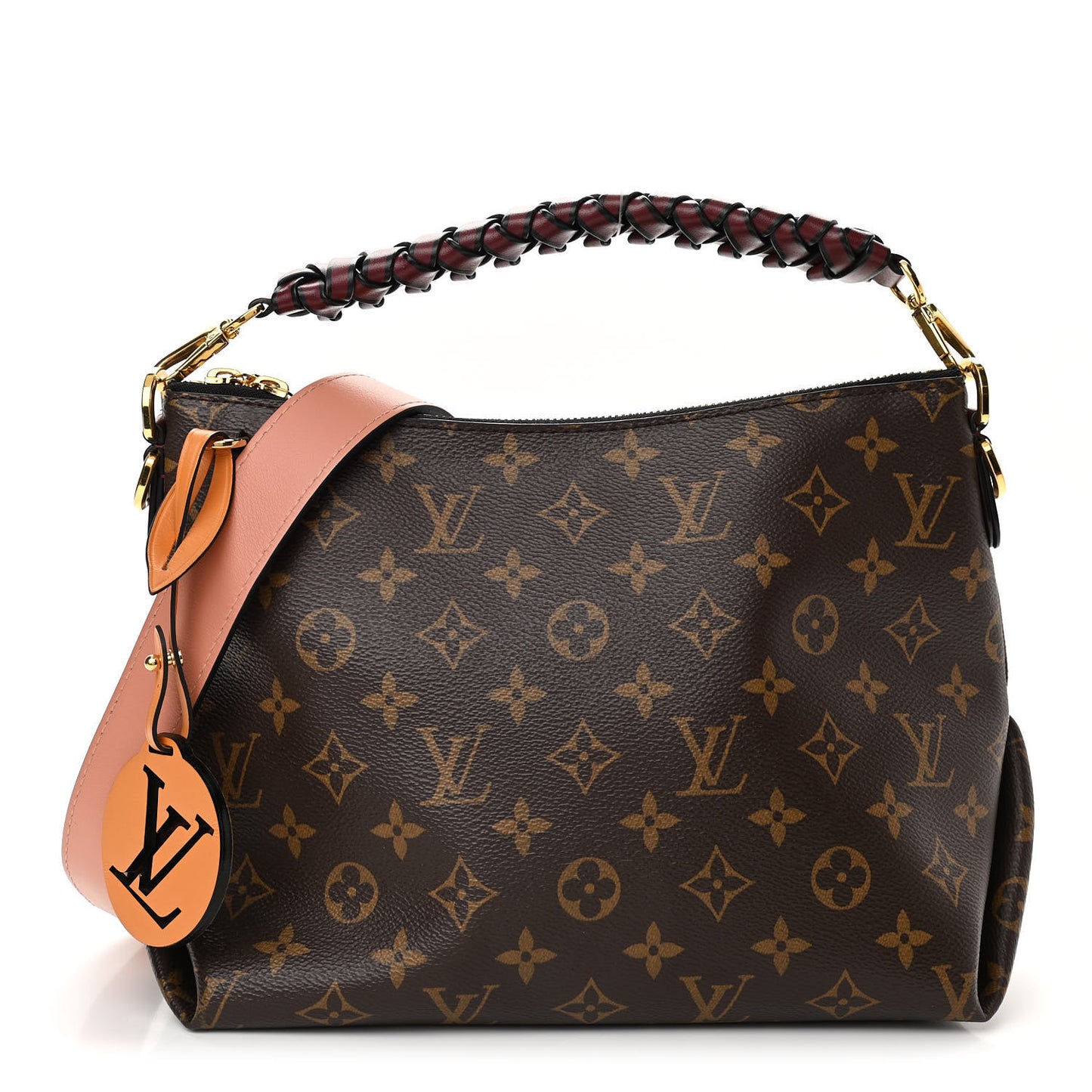 Monogram Beaubourg Hobo Mini Bordeaux Red Peach Safran Blue Jean Blue