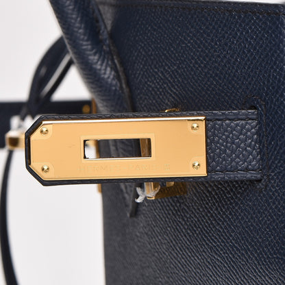 Hermes Epsom Birkin 30 Bleu Indigo 16 of 31