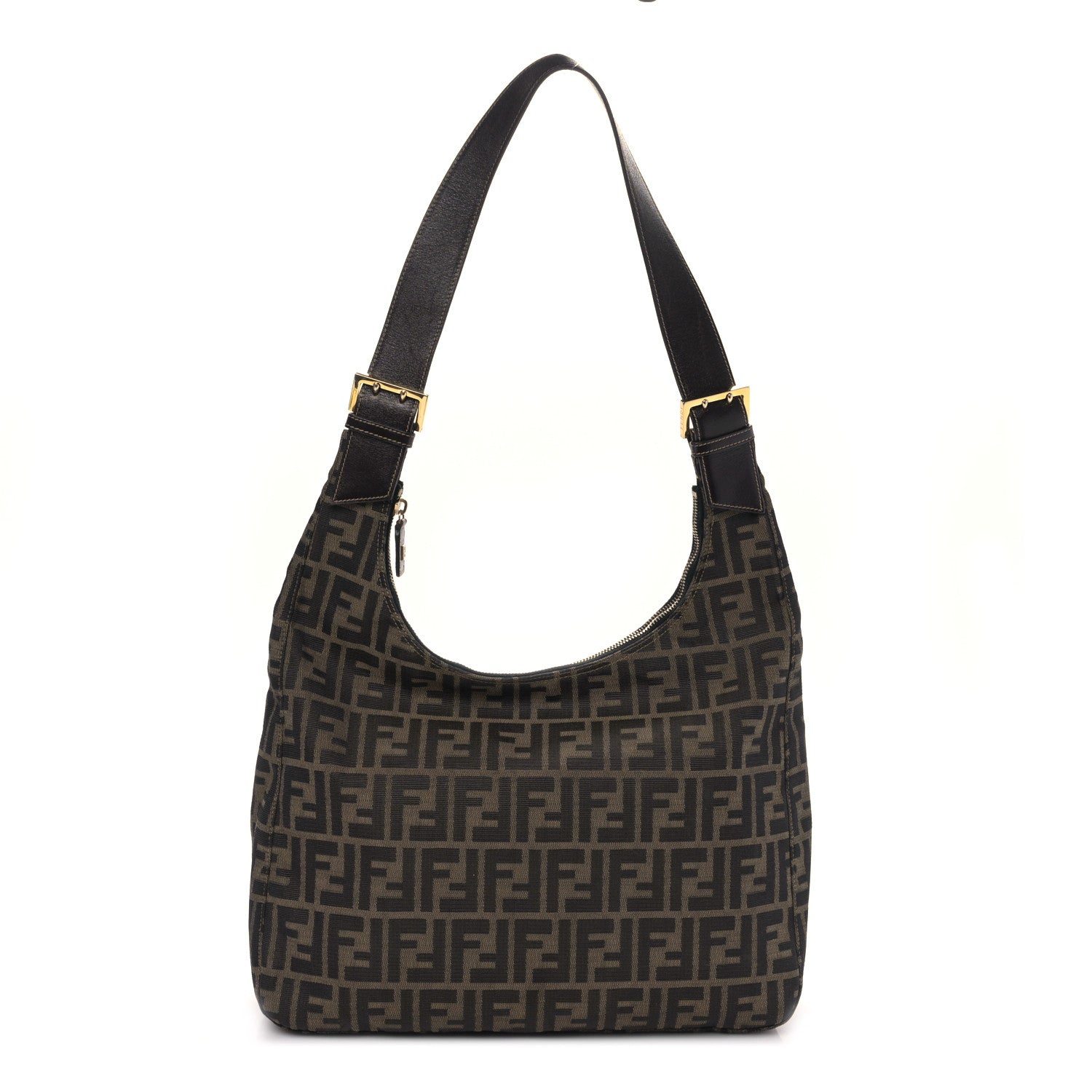 Fendi Zucca Shoulder Bag Tobacco 1 of 8