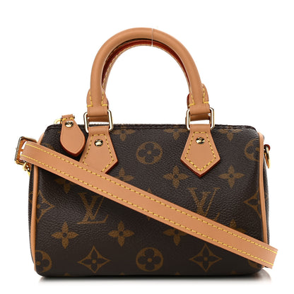 Louis Vuitton Monogram Nano Speedy Bandouliere 1 of 11