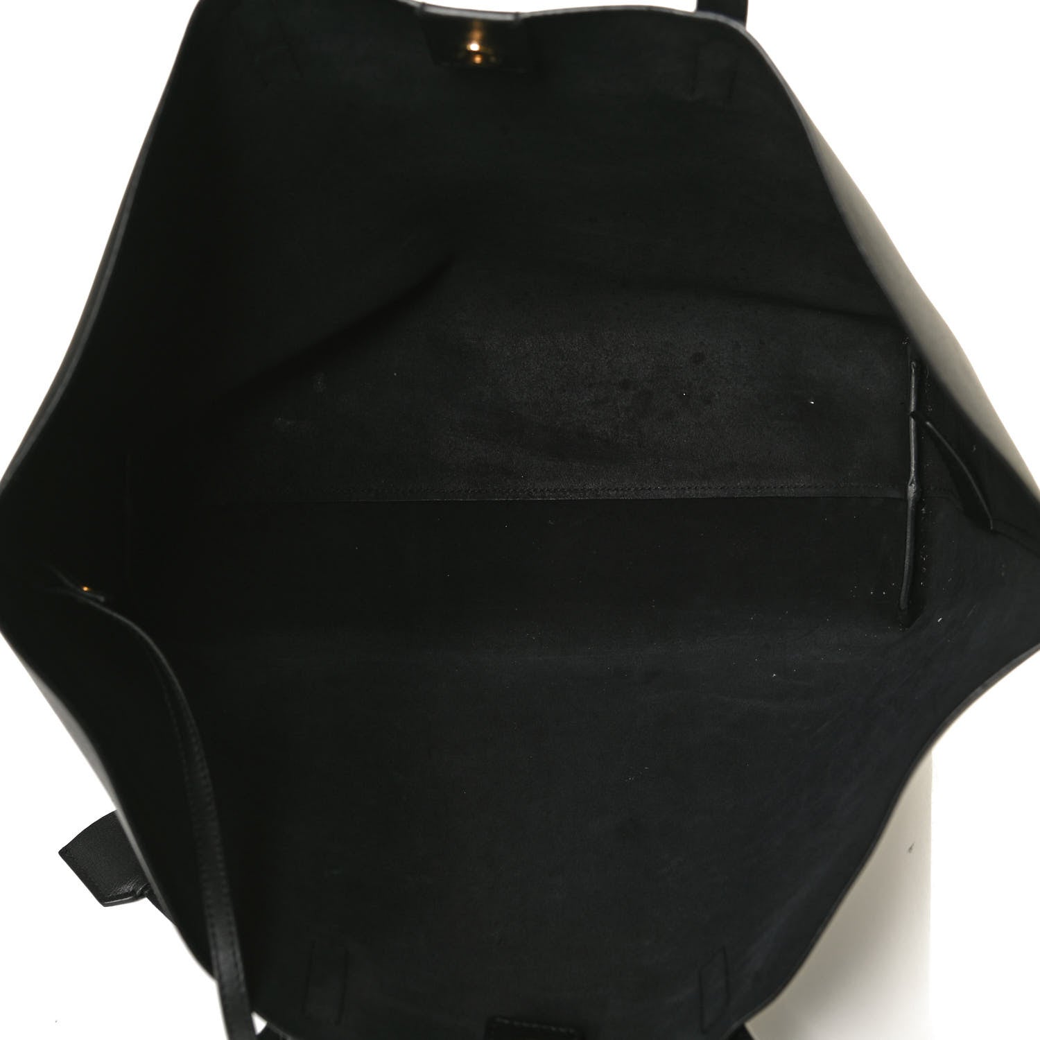 Saint Laurent Calfskin Large Shopping Tote Black 5 of 12