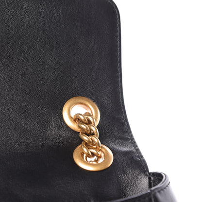 Gucci Calfskin Matelasse Medium GG Marmont Shoulder Bag Black 10 of 15