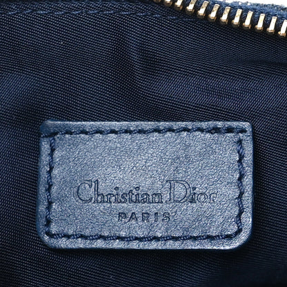 Christian Dior Monogram Mini Saddle Pochette Navy 6 of 10