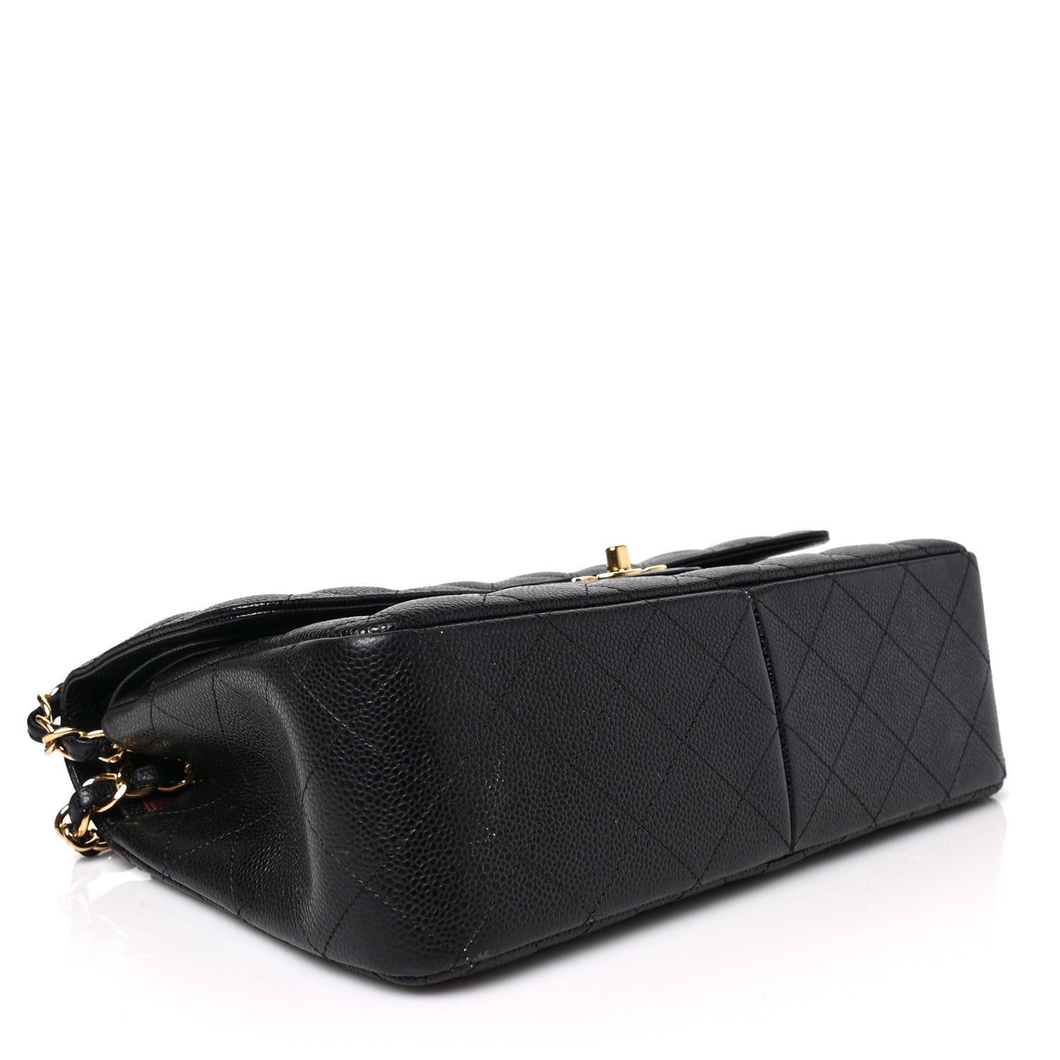 Chanel Caviar Quilted Jumbo Double Flap Black 4 of 9