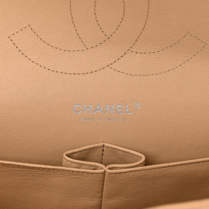 Chanel Lambskin Quilted Jumbo Double Flap Beige Clair 7 of 11