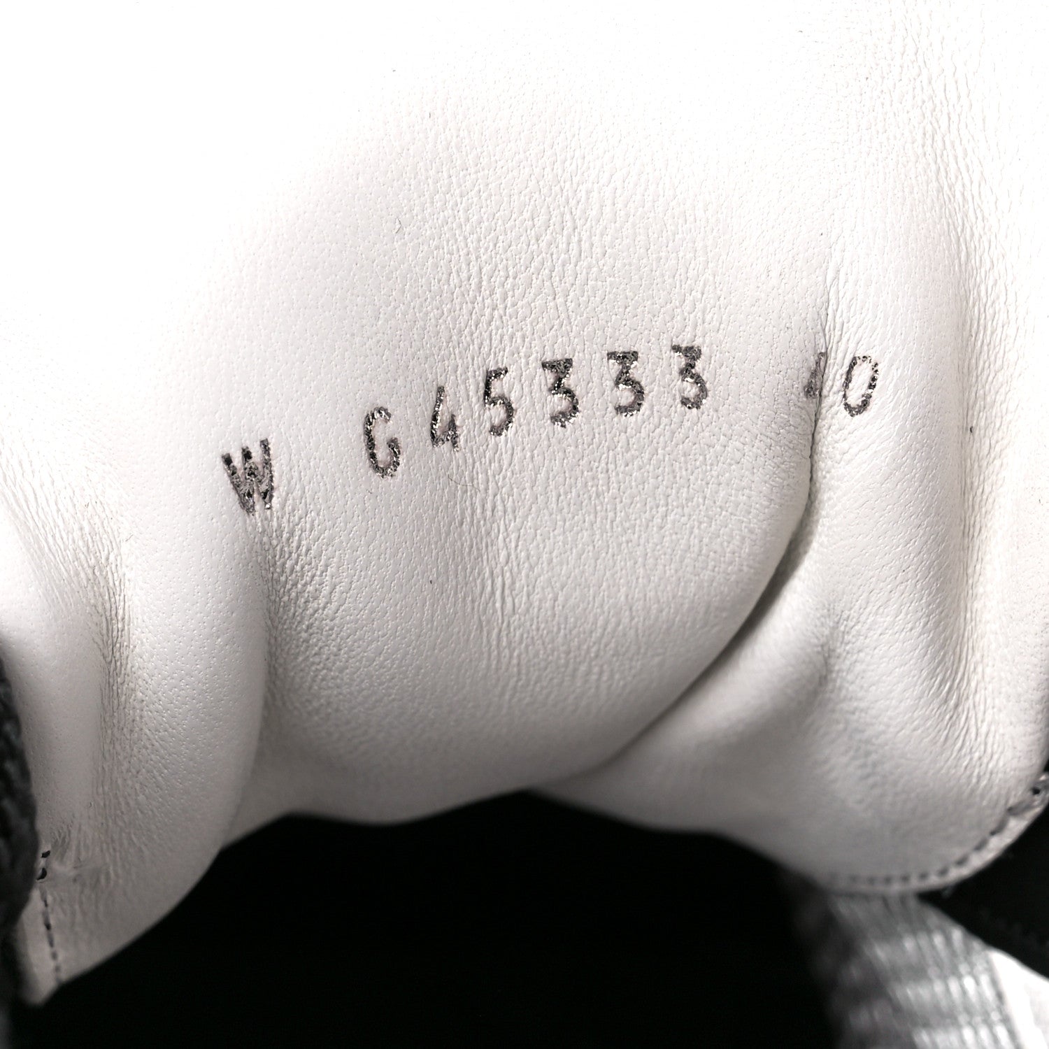 Chanel Calfskin CC Sneakers 40 Black 8 of 9