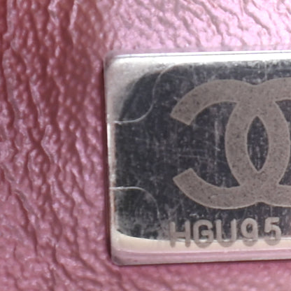 Chanel Iridescent Calfskin Quilted Mini Rectangular Flap Pink 6 of 8