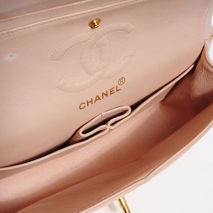 Chanel Lambskin Small Double Flap Light Pink 5 of 10