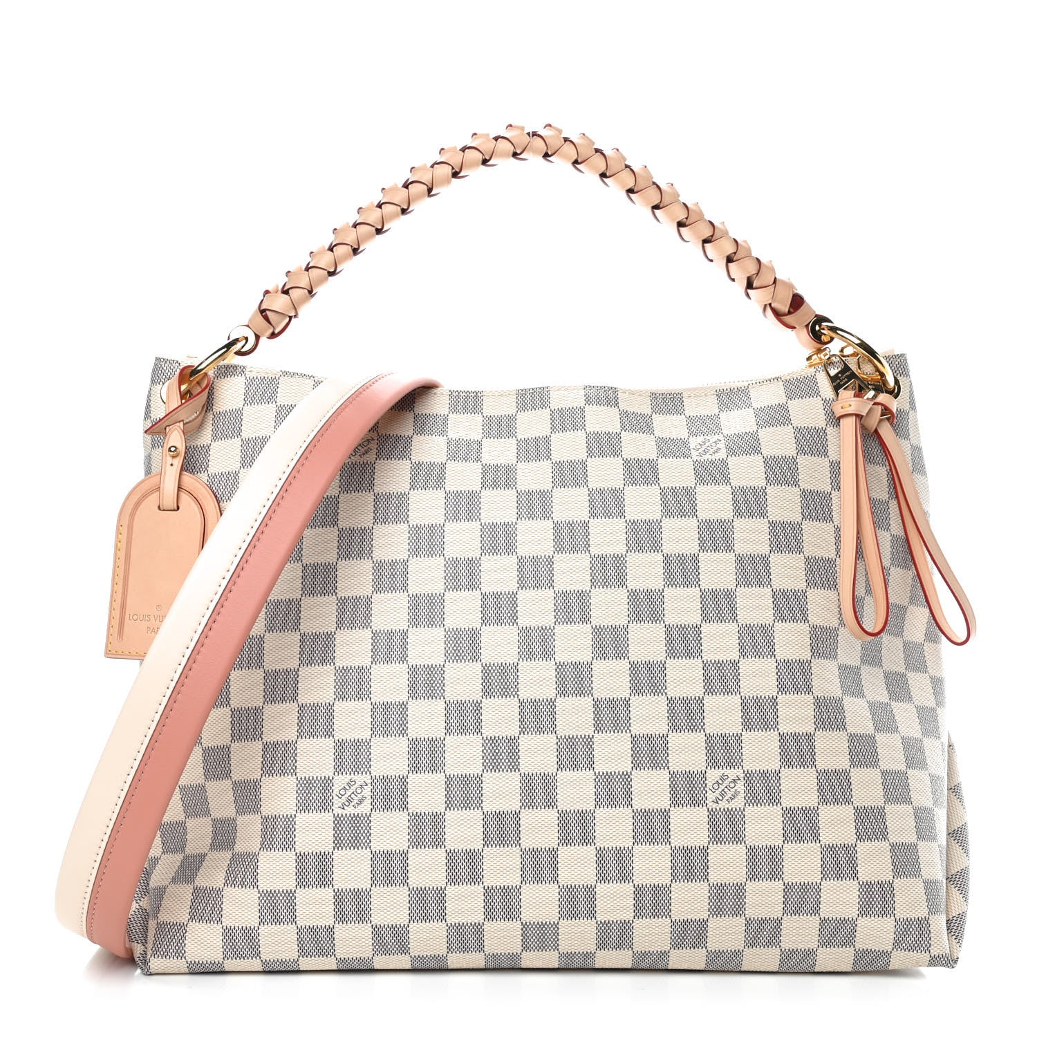 Louis Vuitton Damier Azur Beaubourg Hobo MM 1 of 10