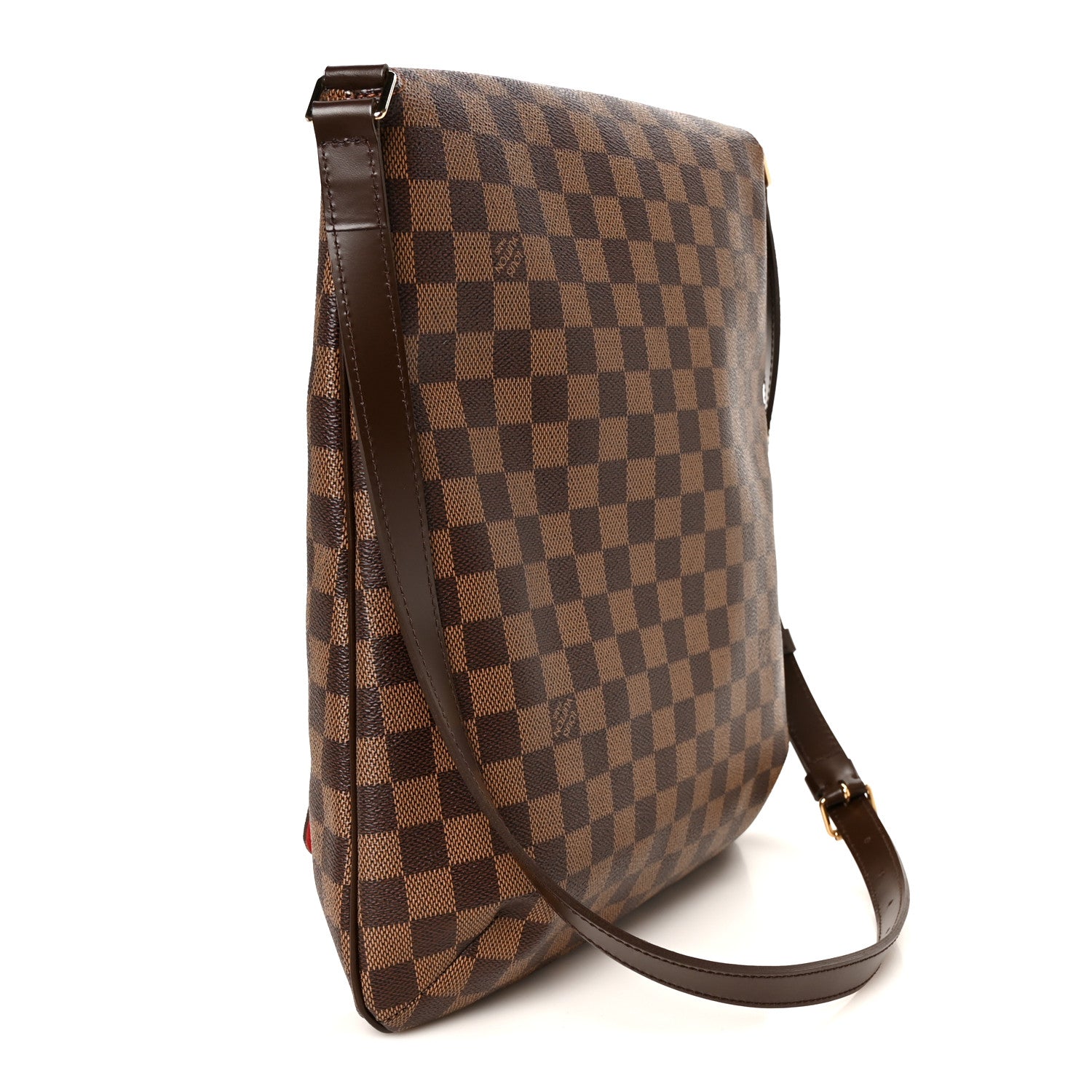 Louis Vuitton Damier Ebene Musette GM 3 of 10