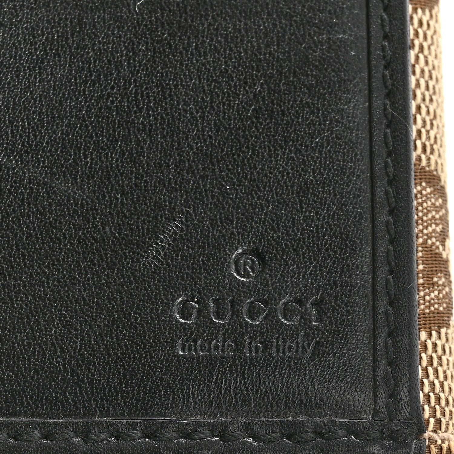Gucci Monogram Eclipse Continental Wallet Black 7 of 13