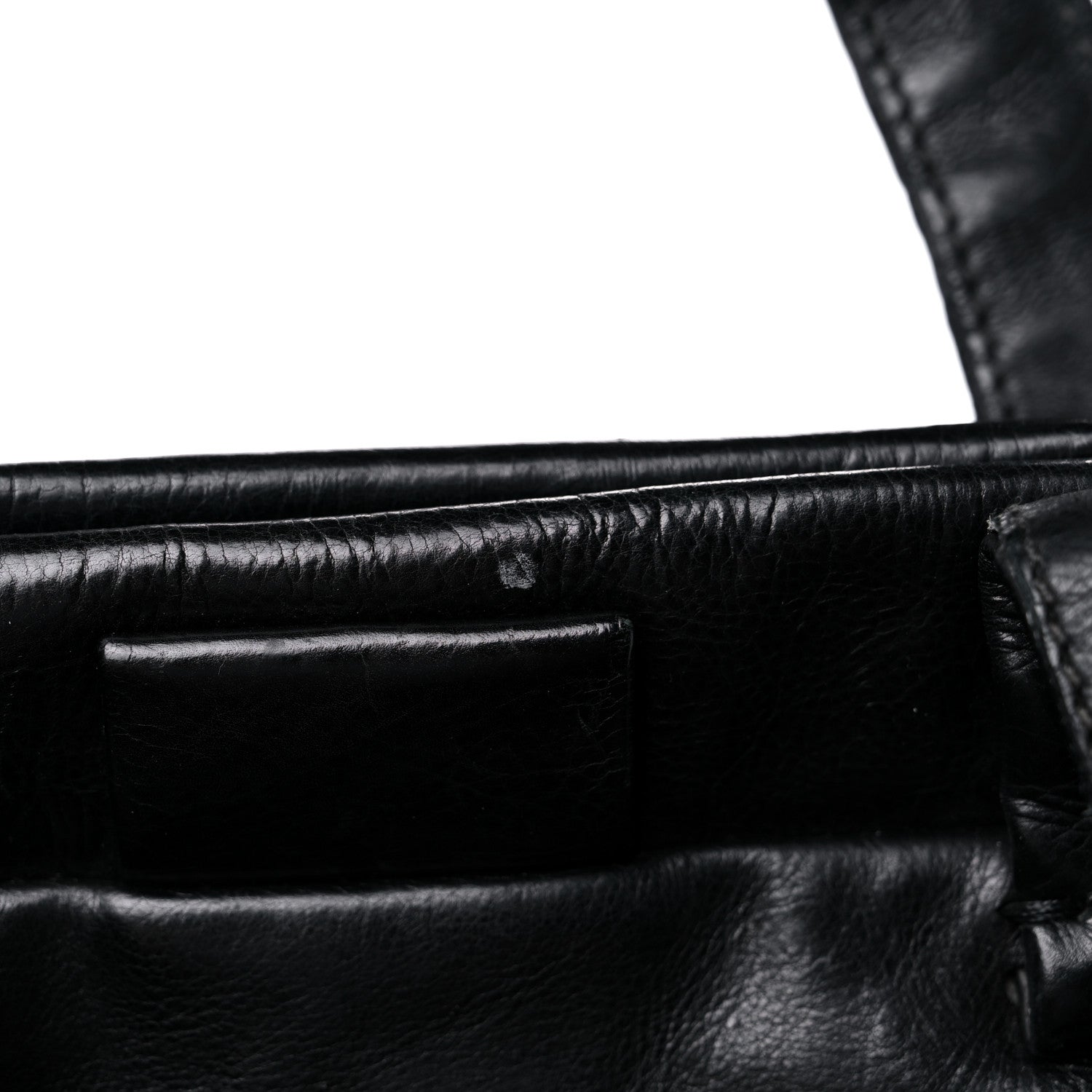 Miu Miu Vitello Lux Satchel Black 19 of 21