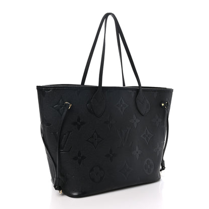 Louis Vuitton Empreinte Monogram Giant Neverfull MM Black 4 of 10