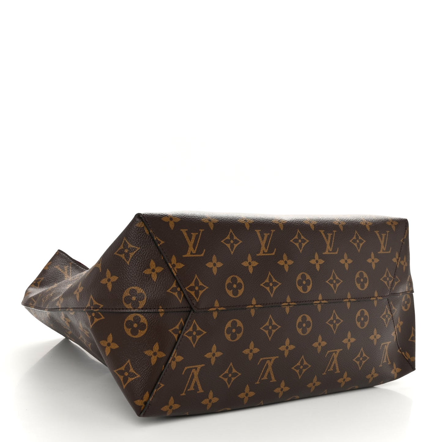 Monogram Flower Hobo Beige