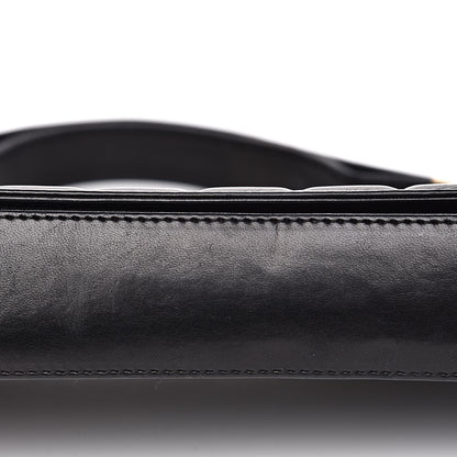 Chanel Lambskin Quilted CC Chocolate Bar Flap Black 8 of 16