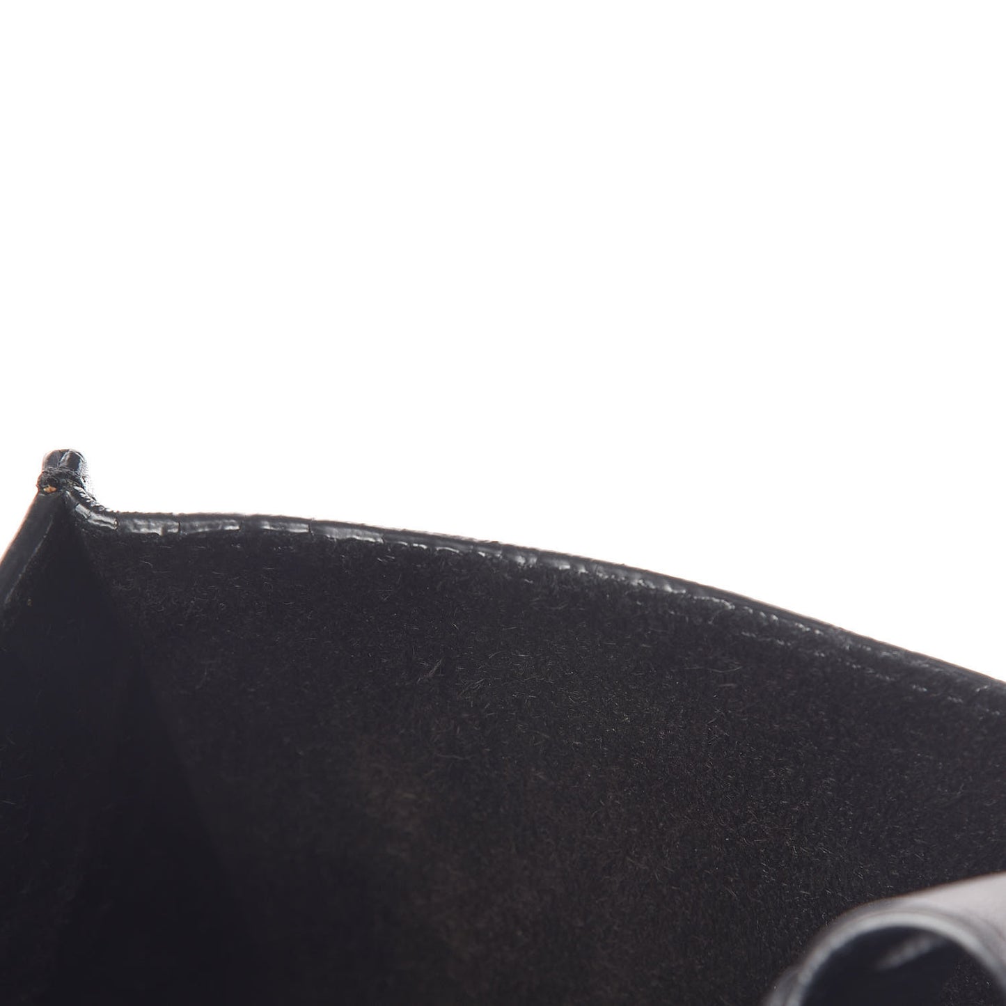 Supple Calfskin Large Phantom Luggage Black