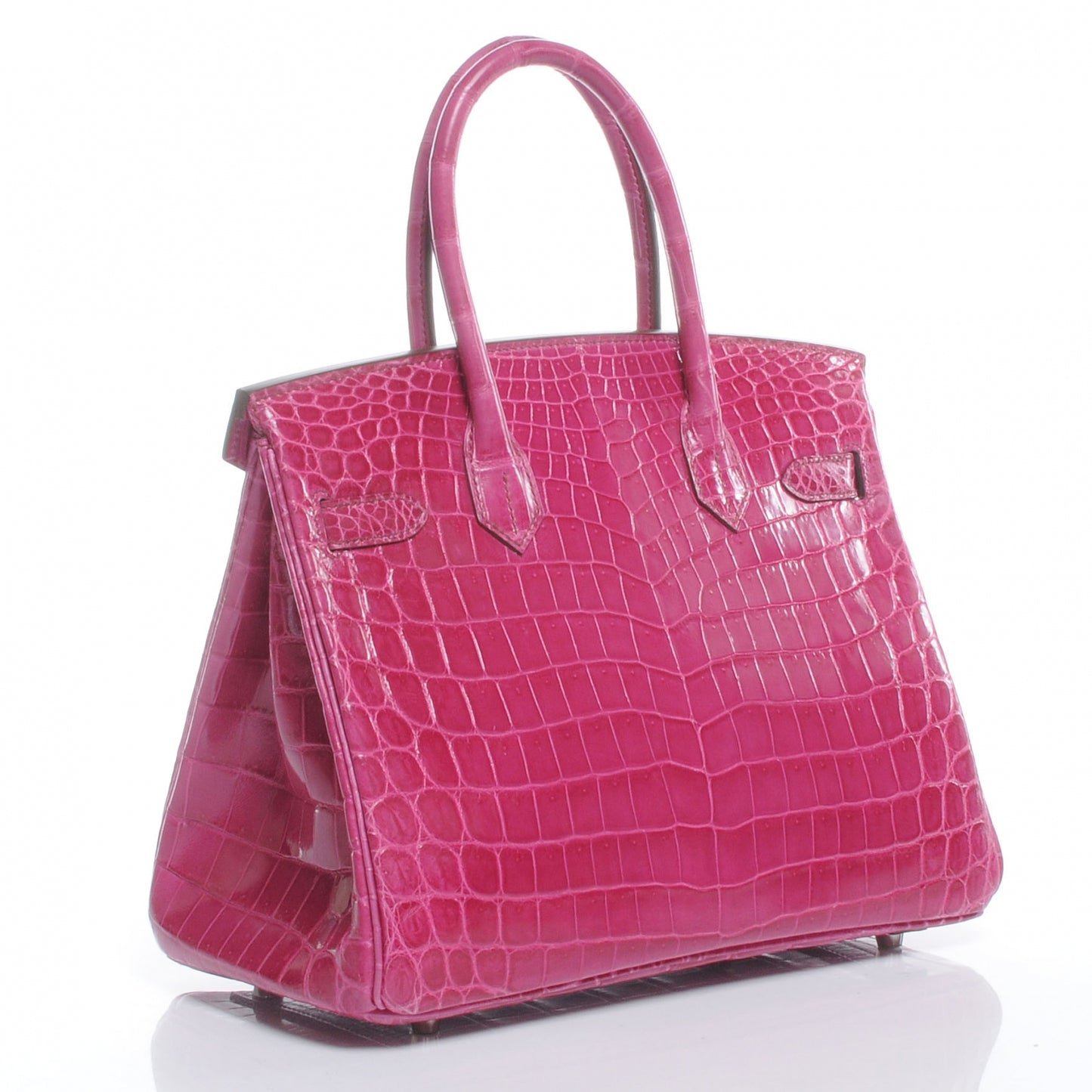 Niloticus Crocodile Birkin 30 Rose Tyrien
