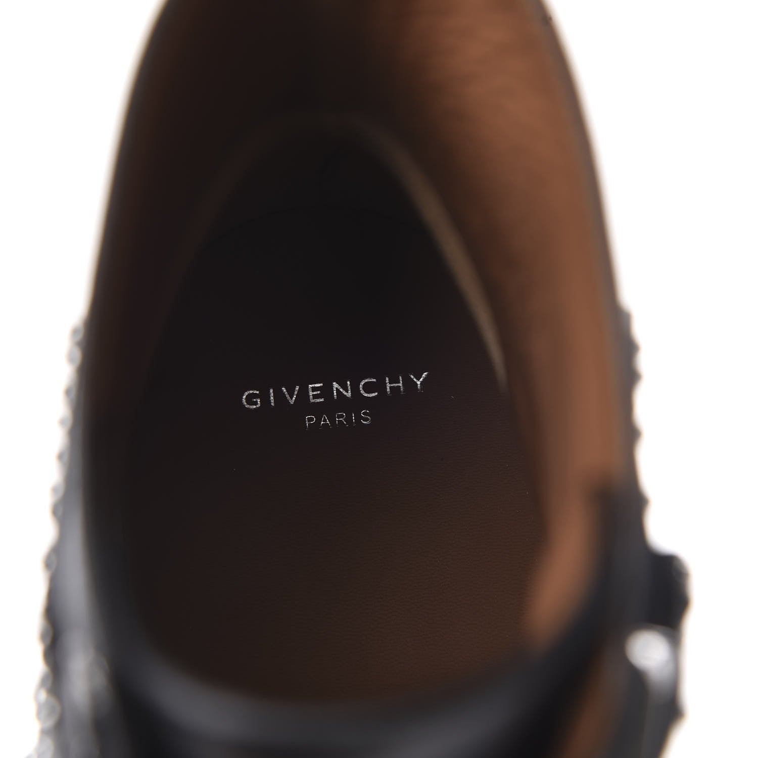 Givenchy Calfskin Studded Prue Buckle Bootie 40.5 Black 8 of 10