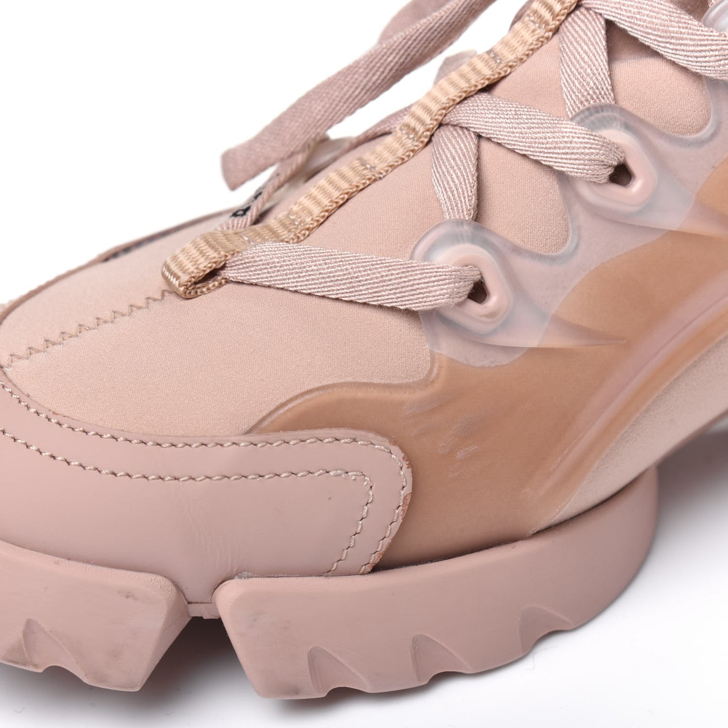 Neoprene Rubber Womens D-Connect Sneakers 36 Nude